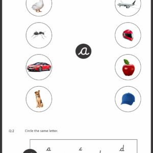 lowercase cursive letter (from a to z)