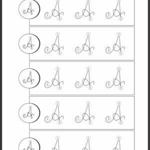 Cursive Capital Letter Tracing Worksheets